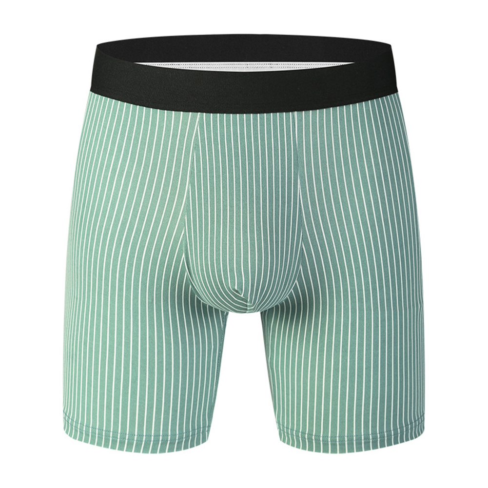 Long Leg Trunk Men - Rayures hommes jambes longues boxeurs culottes